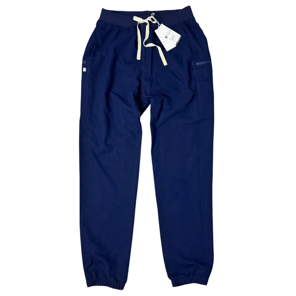 FIGS Mens Weston Jogger Scrub Pants Small Tall Navy Blue Style 1000986 NEW